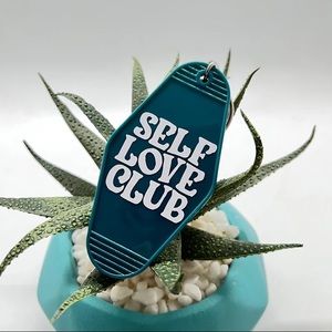 self love club keychain